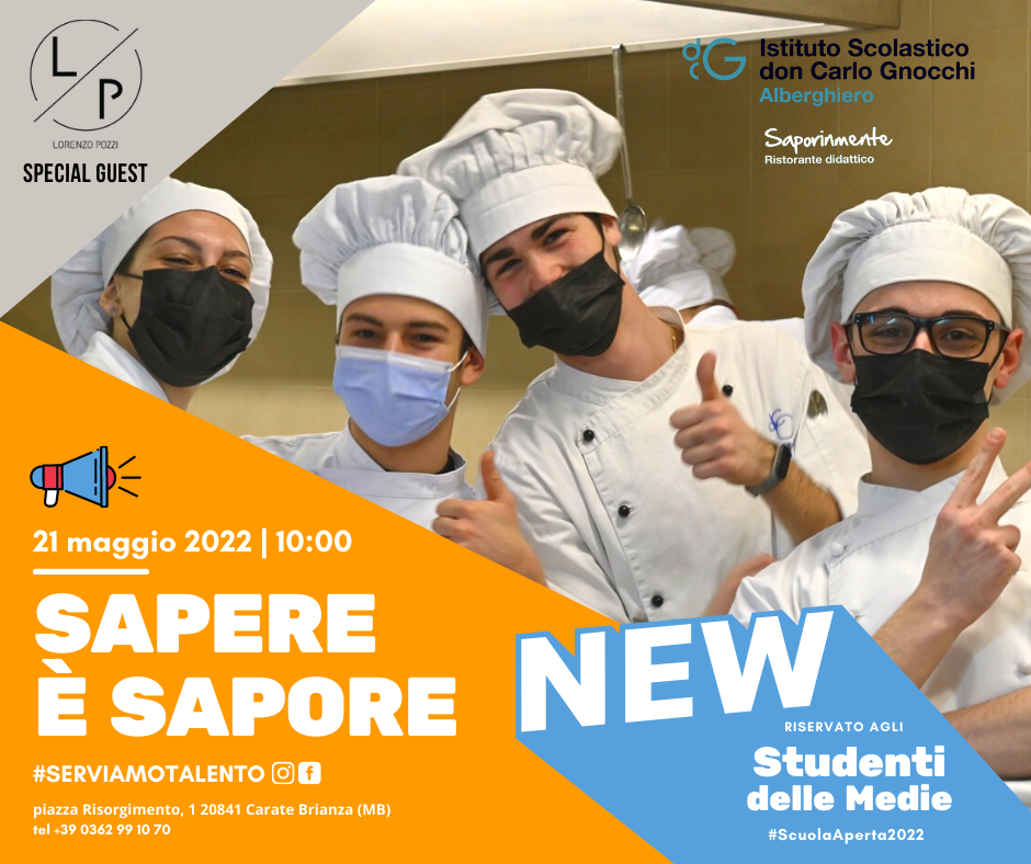 Locandina #SapereèSapore