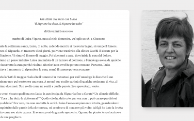 Gli ultimi due mesi con Luisa