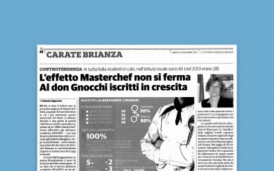 L’effetto Masterchef non si ferma – al Don Gnocchi iscritti in crescita