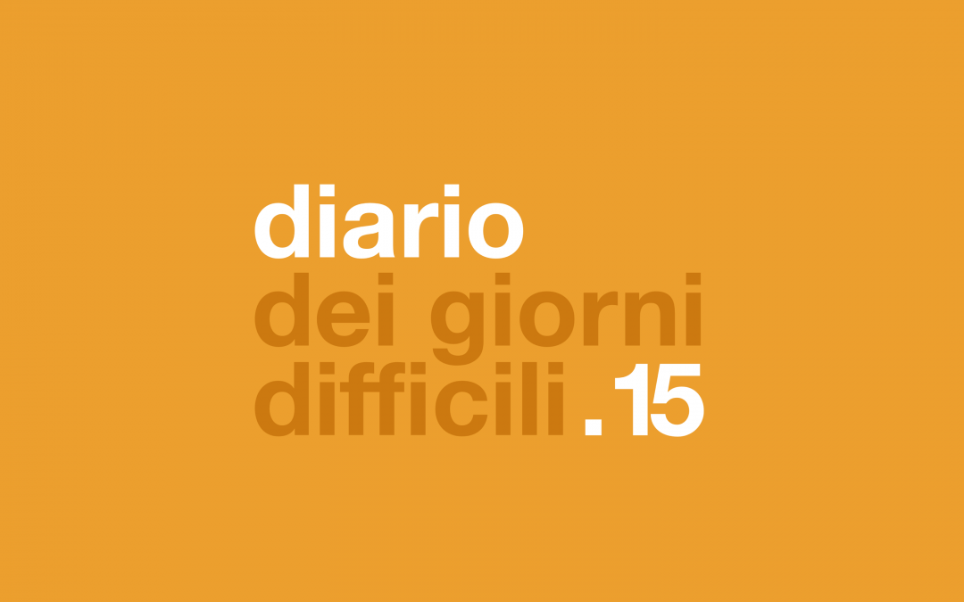 diario dei giorni difficili .15