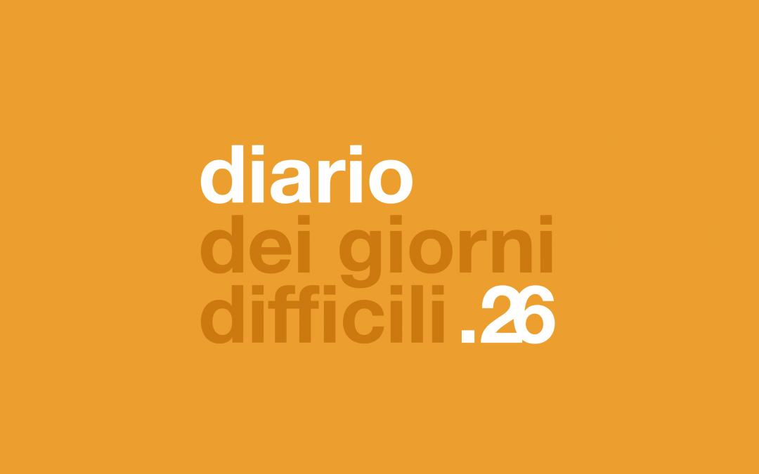 diario dei giorni difficili .26