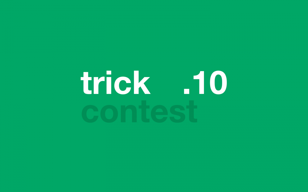 trick contest .10