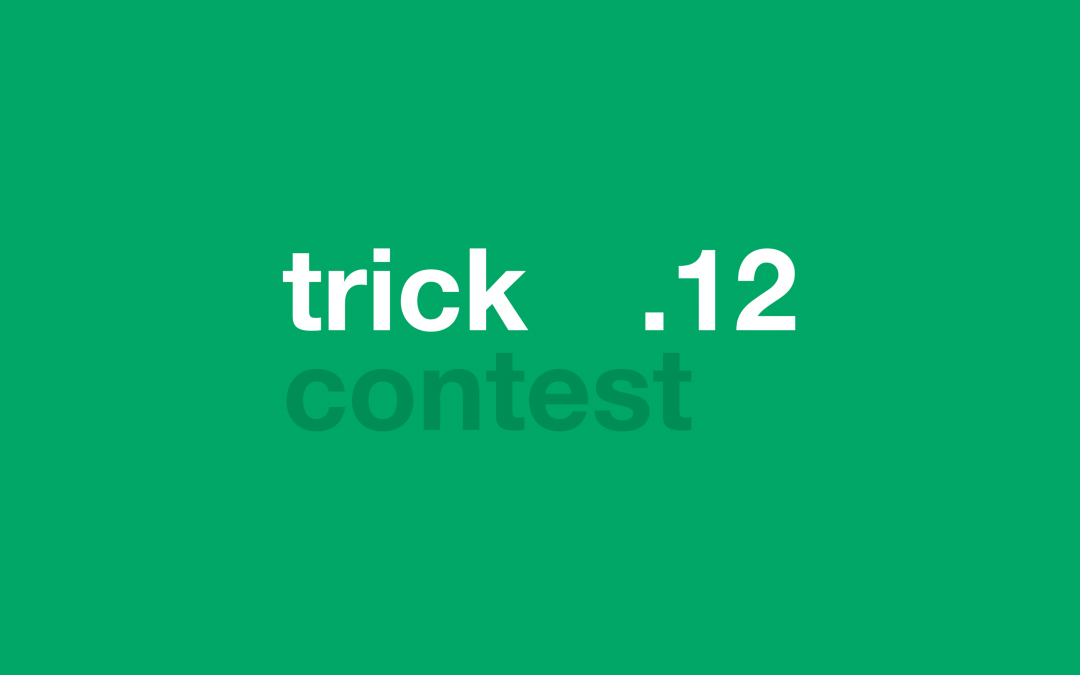 trick contest .12