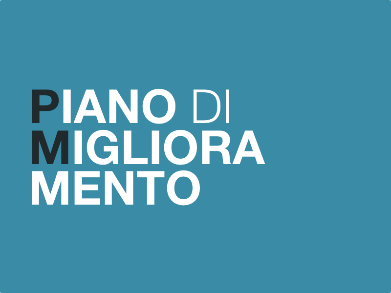 piano di miglioramento